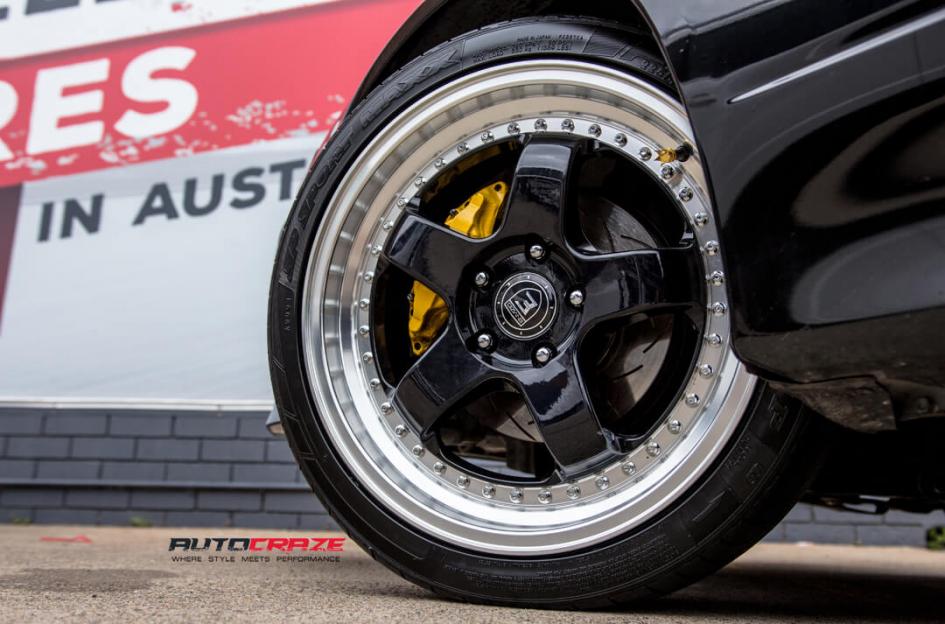 NISSAN00SX S15 RS1 BLACK MACHINED LIP